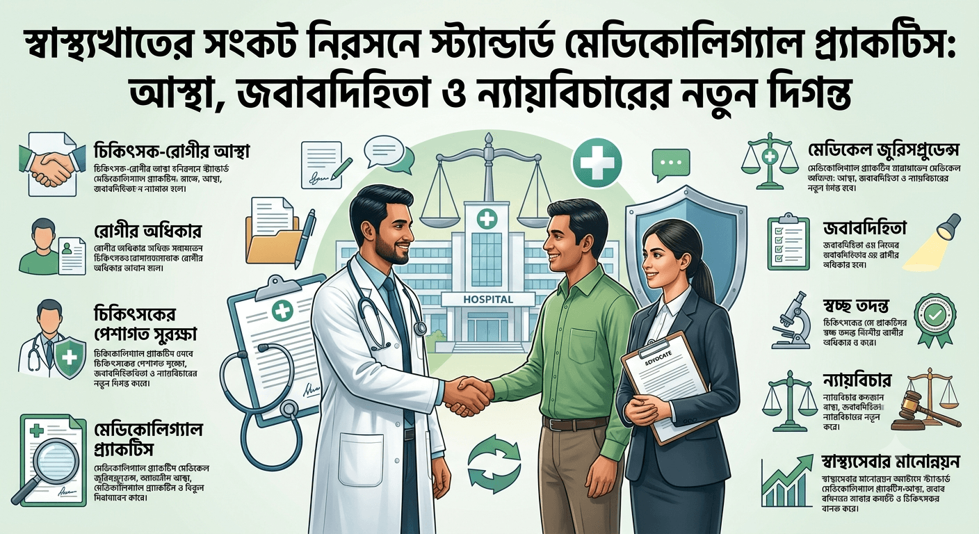 চিকিৎসা শুধু প্রেসক্রিপশন নয়, জবাবদিহিতাও